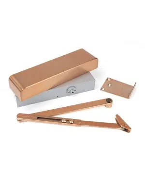 Polished Bronze Size 2-5 Door Closer & Cover