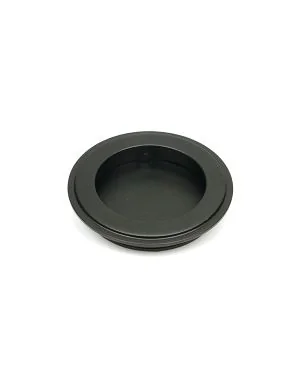 Aged Bronze 75mm Art Deco Round Pull