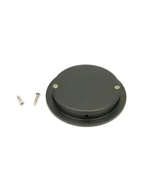 Aged Bronze 75mm Plain Round Pull