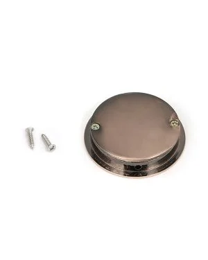 Polished Bronze 60mm Art Deco Round Pull