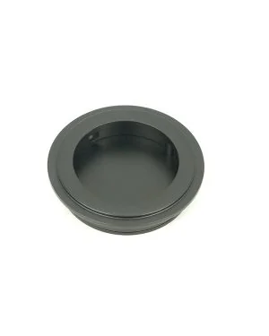 Matt Black 60mm Art Deco Round Pull