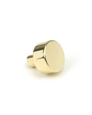 Polished Brass Kelso Cabinet Knob - 25mm (No Rose)