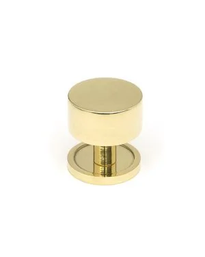 Polished Brass Kelso Cabinet Knob - 32mm (Plain)