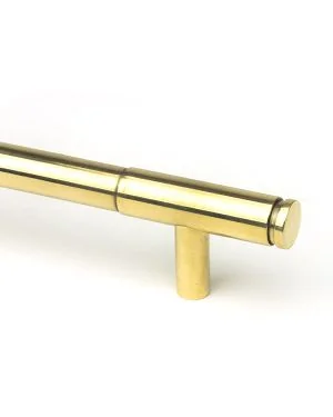 Polished Brass Kelso Pull Handle - Small