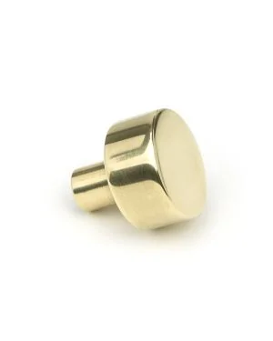 Aged Brass Kelso Cabinet Knob - 25mm (No rose)