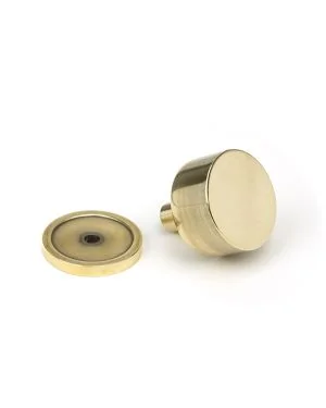 Aged Brass Kelso Cabinet Knob - 32mm (Plain)