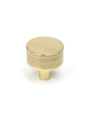 Aged Brass Kelso Cabinet Knob - 32mm (No rose)