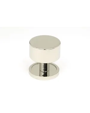 Polished Nickel Kelso Cabinet Knob - 32mm (Plain)
