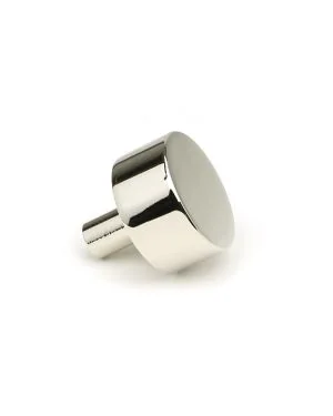 Polished Nickel Kelso Cabinet Knob - 32mm (No Rose)