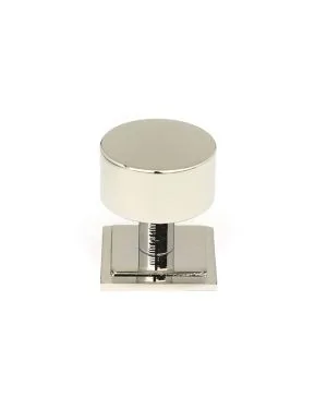 Polished Nickel Kelso Cabinet Knob - 32mm (Square)