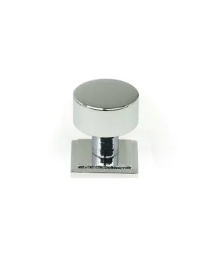 Polished Chrome Kelso Cabinet Knob - 25mm (Square)