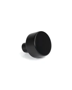 Matt Black Kelso Cabinet Knob - 25mm (No rose)