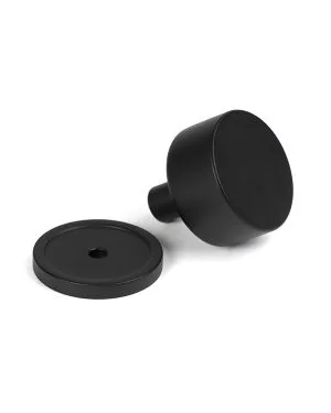 Matt Black Kelso Cabinet Knob - 32mm (Plain)