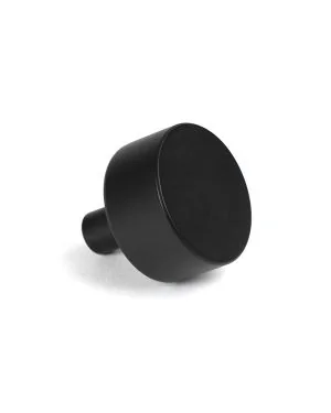 Matt Black Kelso Cabinet Knob - 32mm (No rose)