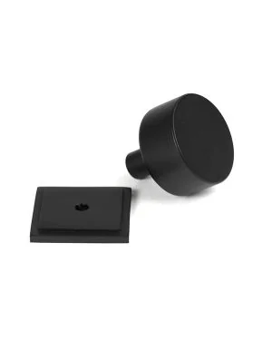 Matt Black Kelso Cabinet Knob - 32mm (Square)