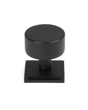 Matt Black Kelso Cabinet Knob - 32mm (Square)