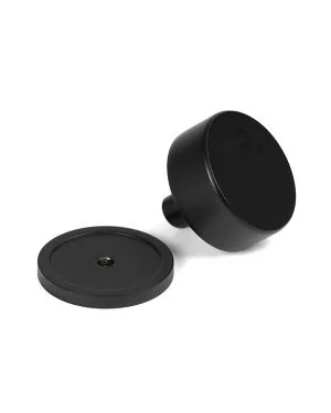 Matt Black Kelso Cabinet Knob - 38mm (Plain)