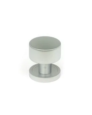 Satin Chrome Kelso Cabinet Knob - 25mm (Plain)