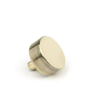 Aged Brass Kelso Cabinet Knob - 38mm (No rose)