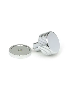 Polished Chrome Judd Cabinet Knob - 25mm (Plain)