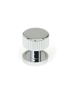 Polished Chrome Judd Cabinet Knob - 25mm (Plain)