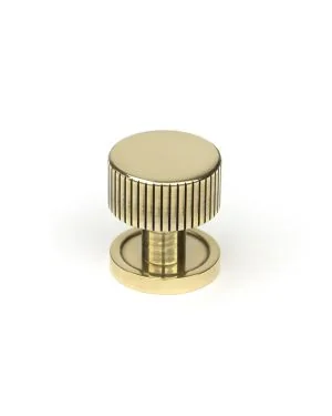 Aged Brass Judd Cabinet Knob - 25mm (Plain)