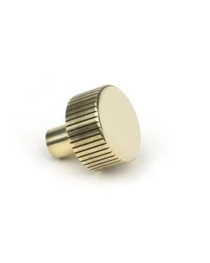 Aged Brass Judd Cabinet Knob - 25mm (No rose)