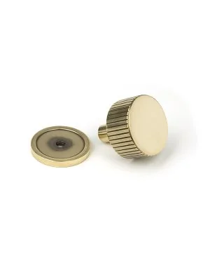 Aged Brass Judd Cabinet Knob - 32mm (Plain)
