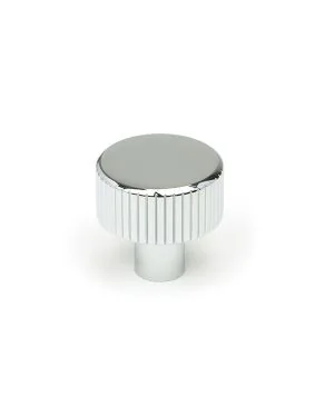 Polished Chrome Judd Cabinet Knob - 25mm (No rose)