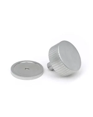 Satin Chrome Judd Cabinet Knob - 38mm (Plain)