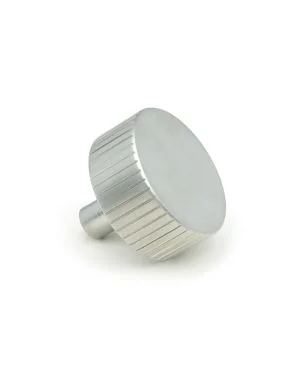 Satin Chrome Judd Cabinet Knob - 38mm (No rose)