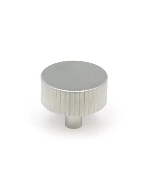 Satin Chrome Judd Cabinet Knob - 38mm (No rose)