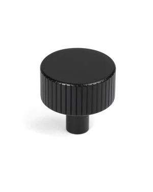 Matt Black Judd Cabinet Knob - 32mm (No rose)