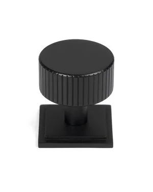 Matt Black Judd Cabinet Knob - 32mm (Square)