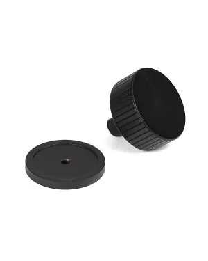 Matt Black Judd Cabinet Knob - 38mm (Plain)