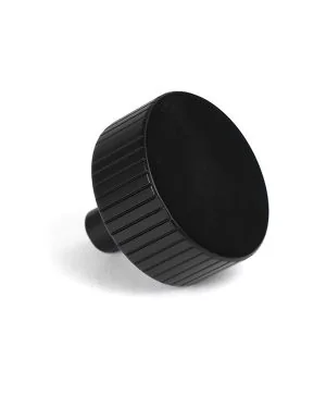 Matt Black Judd Cabinet Knob - 38mm (No rose)