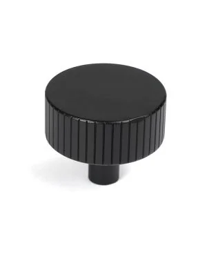 Matt Black Judd Cabinet Knob - 38mm (No rose)