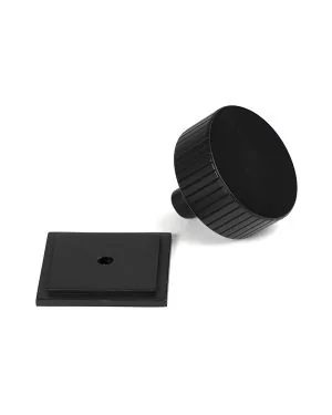 Matt Black Judd Cabinet Knob - 38mm (Square)