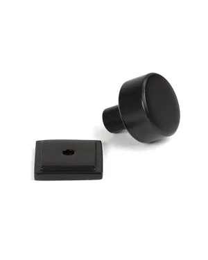 Aged Bronze Kelso Cabinet Knob - 25mm (Square)