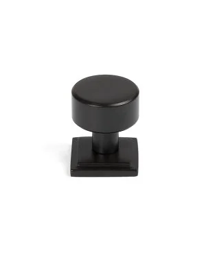 Aged Bronze Kelso Cabinet Knob - 25mm (Square)
