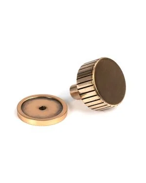 Polished Bronze Judd Cabinet Knob - 32mm (Plain)