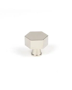 Polished Nickel Kahlo Cabinet Knob - 32mm