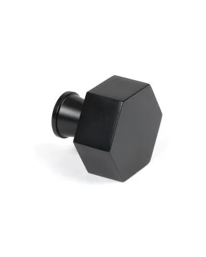 Matt Black Kahlo Cabinet Knob - 38mm