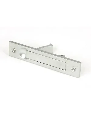 Satin Chrome 125mm x 25mm Edge Pull