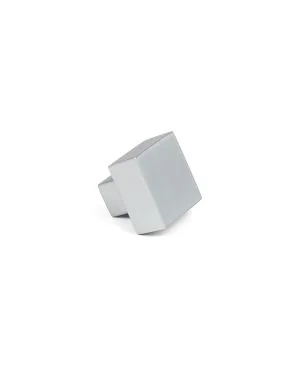 Satin Chrome Albers Cabinet Knob - 25mm