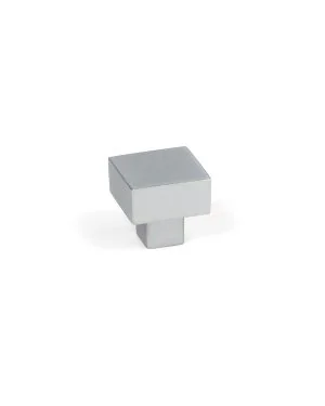 Satin Chrome Albers Cabinet Knob - 25mm