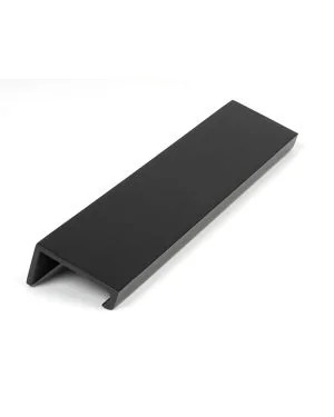 Matt Black 200mm Plain Edge Pull