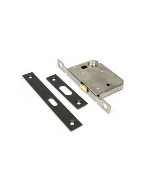 Aged Bronze 50mm Sliding Door Lock