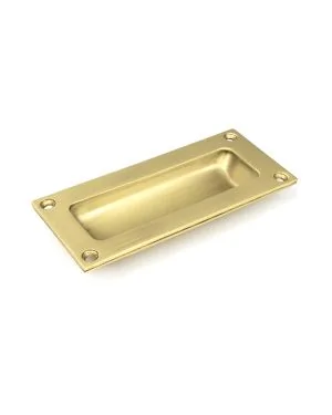 Satin Brass Flush Handle