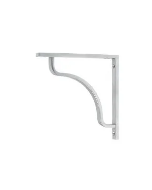 Satin Chrome Abingdon Shelf Bracket (150mm x 150mm)